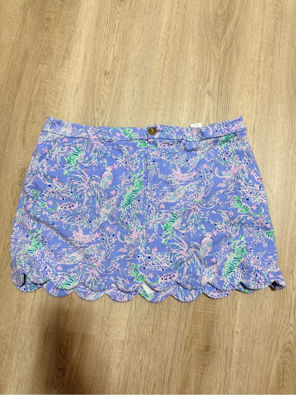 Lilly Pulitzer Colette Knit Skort The Turtle Package Size 14